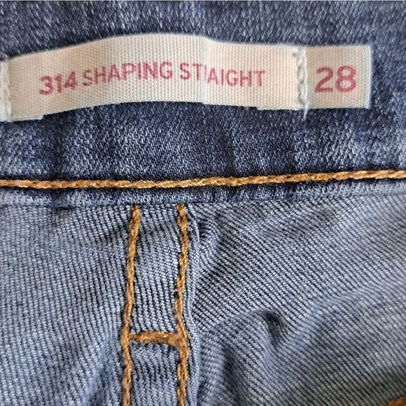 Levi's 314 Sharping Stright Denim Jeans - Picture 11 of 13